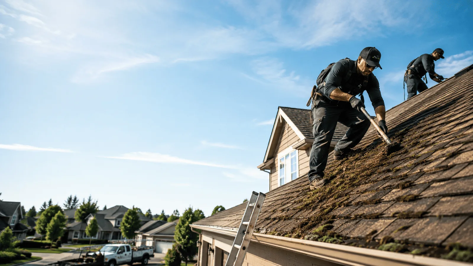 Roof Moss Removal in Logansport, IN near me